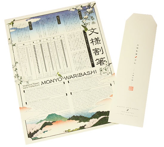 文様割箸紙袋
