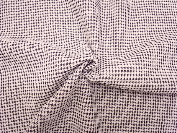 イタリア製輸入生地　【ピュアサマーウール】　ピュアウール/千鳥風柄/1着分2.4m