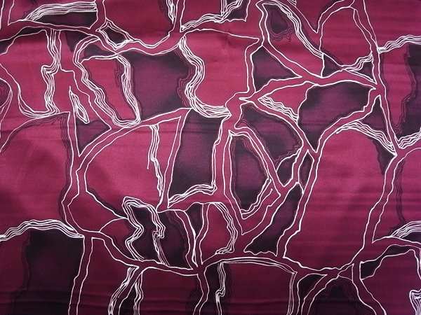 特選輸入生地 シルクプリント 