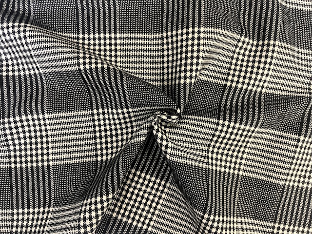 英国製輸入生地 【ピュアカシミヤ】 /チェック柄/1着分2,4m