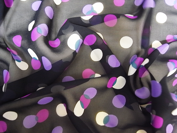 特選輸入生地 GIVENCHY シルクプリント