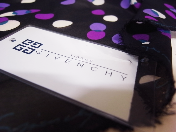 フランス製 GIVENCHY 総シルクシフォンスカート 正規品 フランス製 GIVENCHY 総シルクシフォンスカート 正規品
