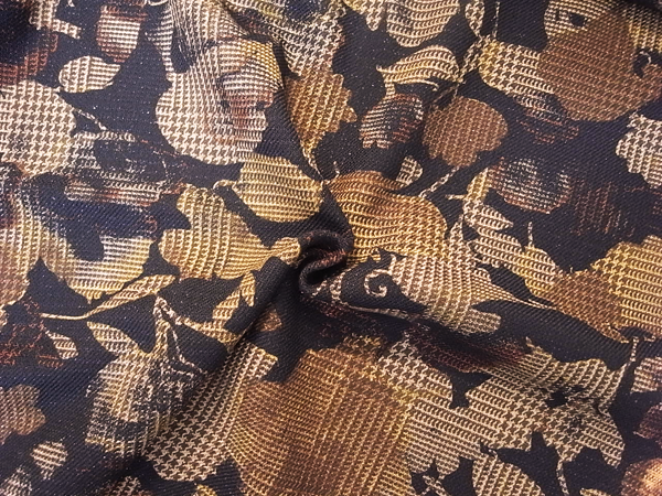 イタリア製輸入生地【Elegance/エレガンス】ウールプリント/2,5m