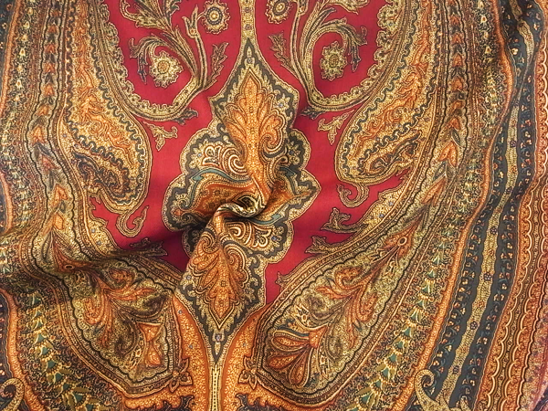 イタリア製輸入生地【RATTI/ラッティ社】ピュアウールプリント/2,7m