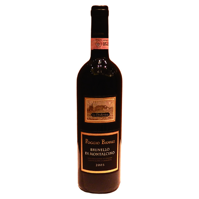 La Poderina,Brunello di  Montalcino Poggio Banalre DOCG 2003