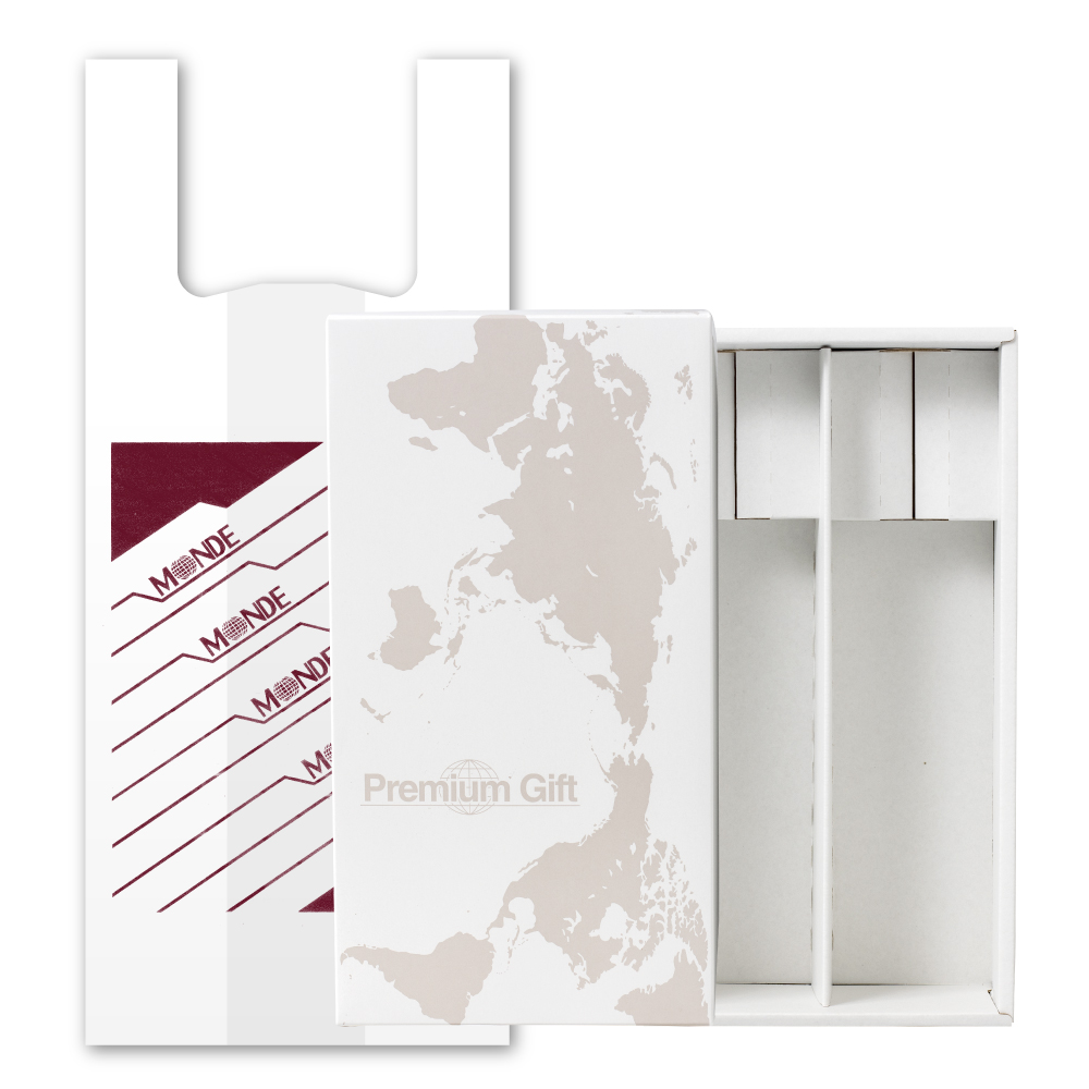 720ml2本用ギフト箱（包装・袋付） モンデ酒造株式会社