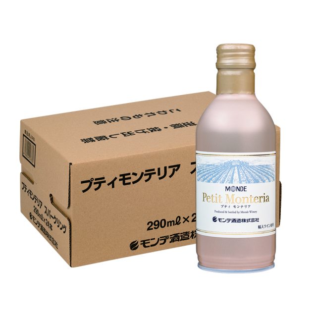 【会員限定・送料無料】プティモンテリアスパークリング　24本（1ケース）