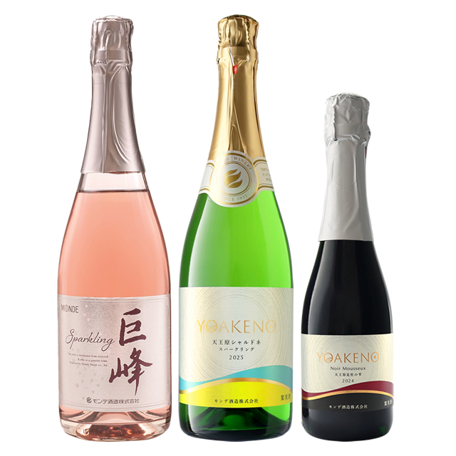 スパークリングワイン3本セット