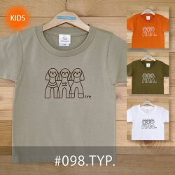 こどもTシャツ「TYP.（ティーワイピー）」