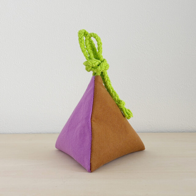 MI:IRO／Sankaku（サンカク）／LAVENDER×CAMEL×LIGHT GREEN