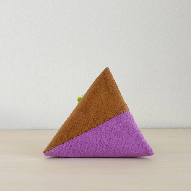 MI:IRO／Sankaku（サンカク）／LAVENDER×CAMEL×LIGHT GREEN