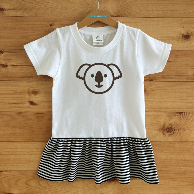 ワンピース加工（ボーダー生地）