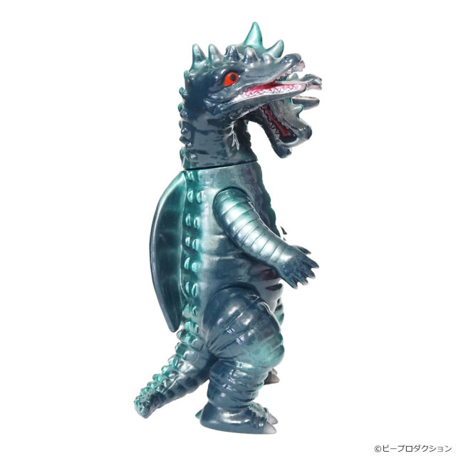 ビープロ　スペクトルマン　三つ首竜　ソフビ　21cm ミドルサイズ三つ首竜 フィギュア王限定カラー さくら色