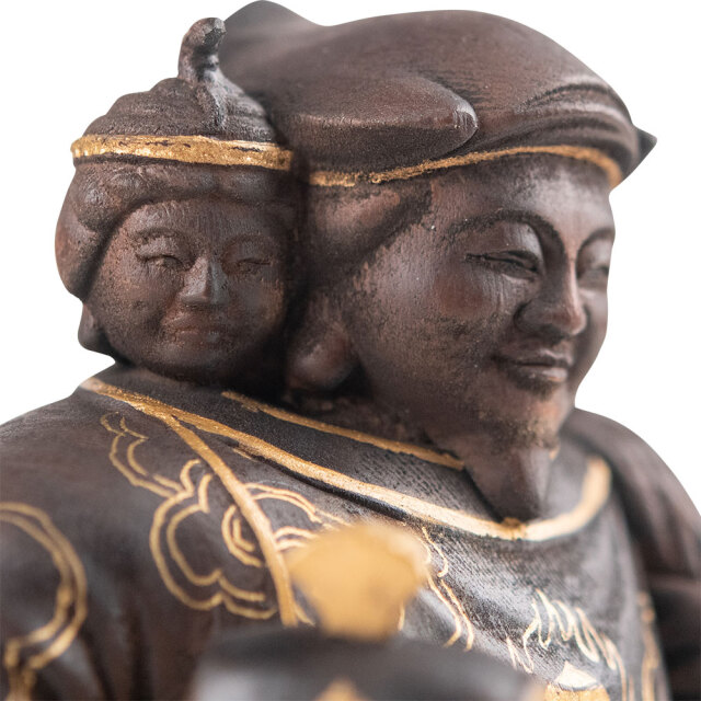 織田信長公祈願『三面大黒尊天』(中)