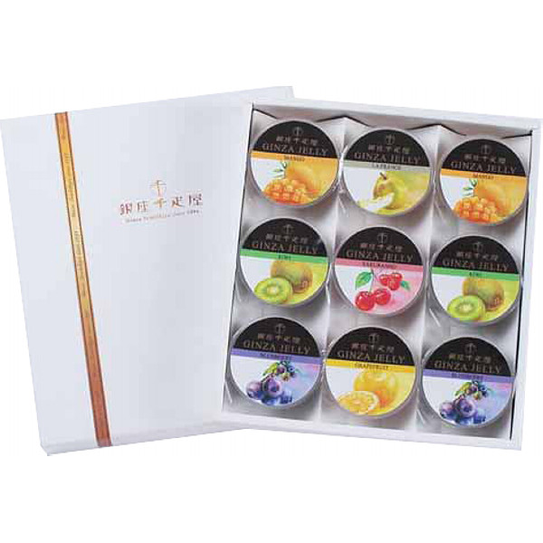 銀座千疋屋 銀座ゼリー９個