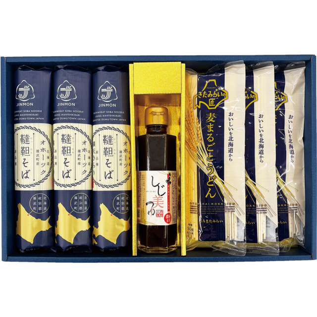 オホーツク乾麺＆つゆセット