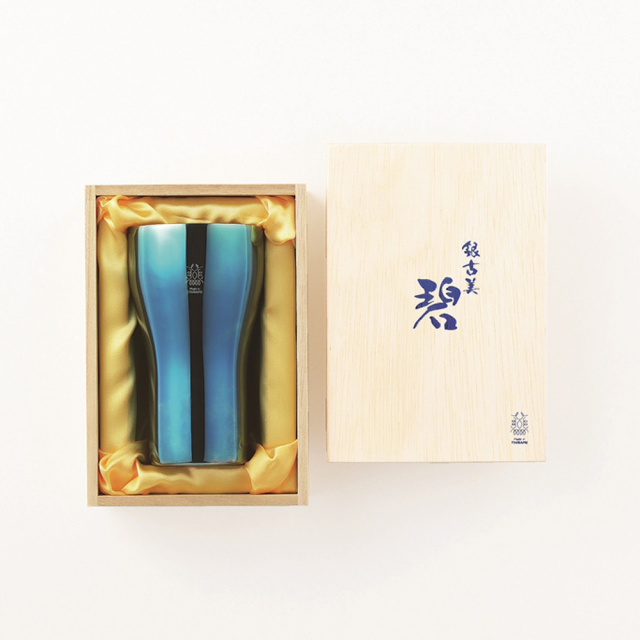 碧 銀古美18-8ステンレスW構造タンブラー