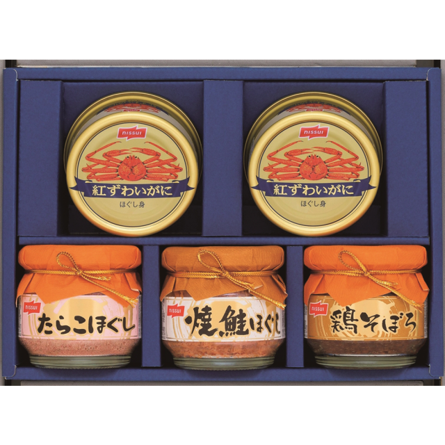 ニッスイ かに缶詰・瓶詰詰合せ