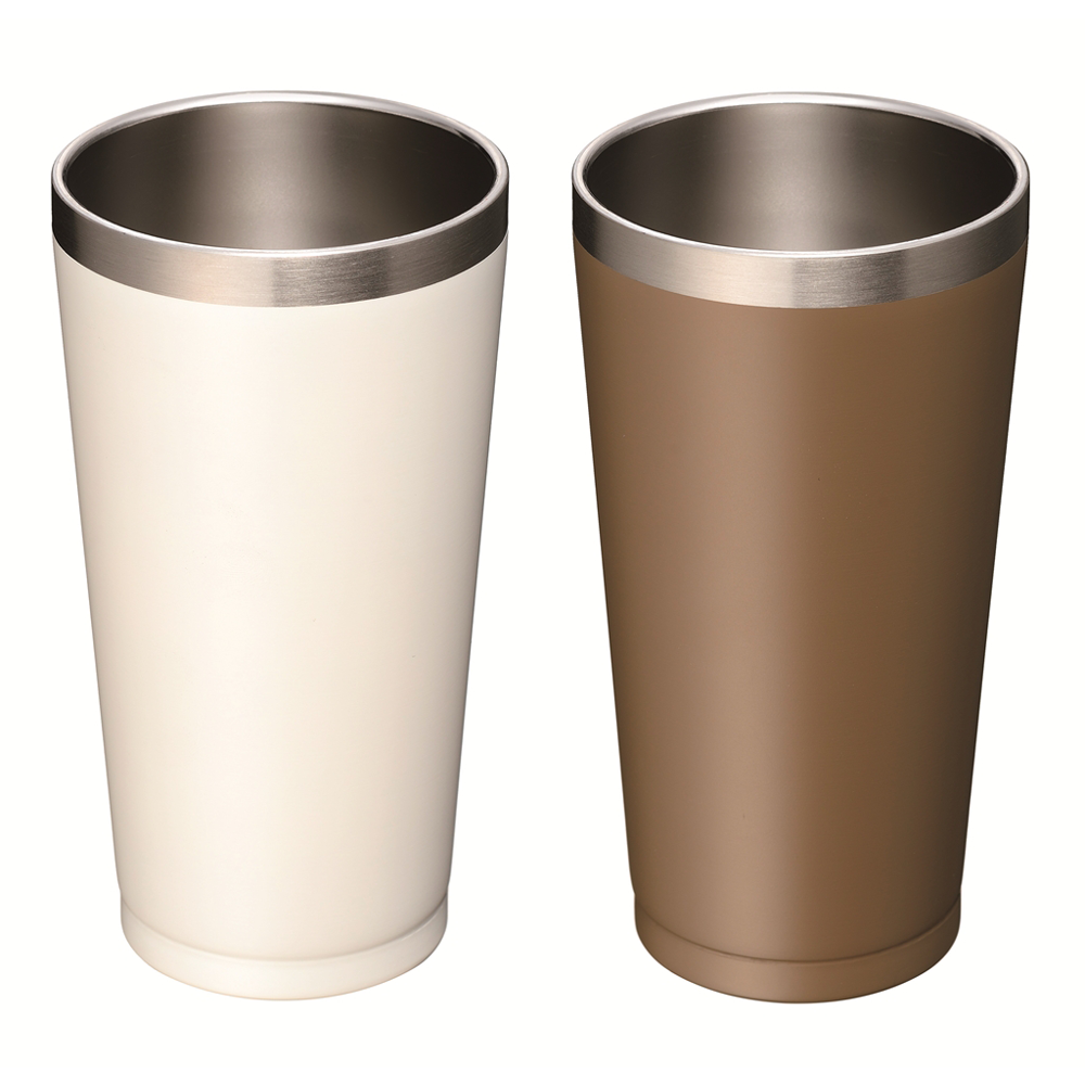 サチューン ステンレスカラータンブラー340mlペアセット