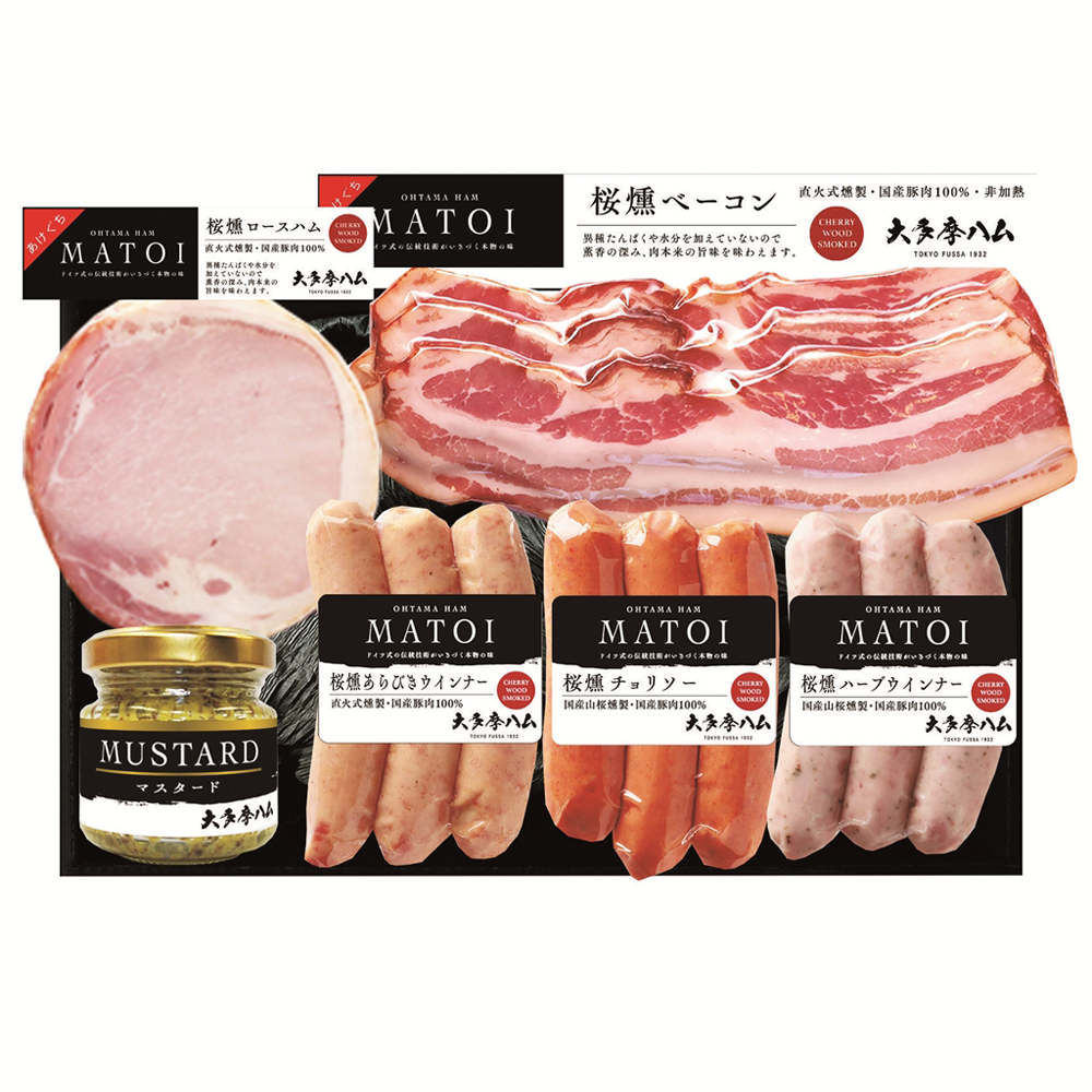 MATOI 国産豚ハム・ソーセージ5品詰合せ