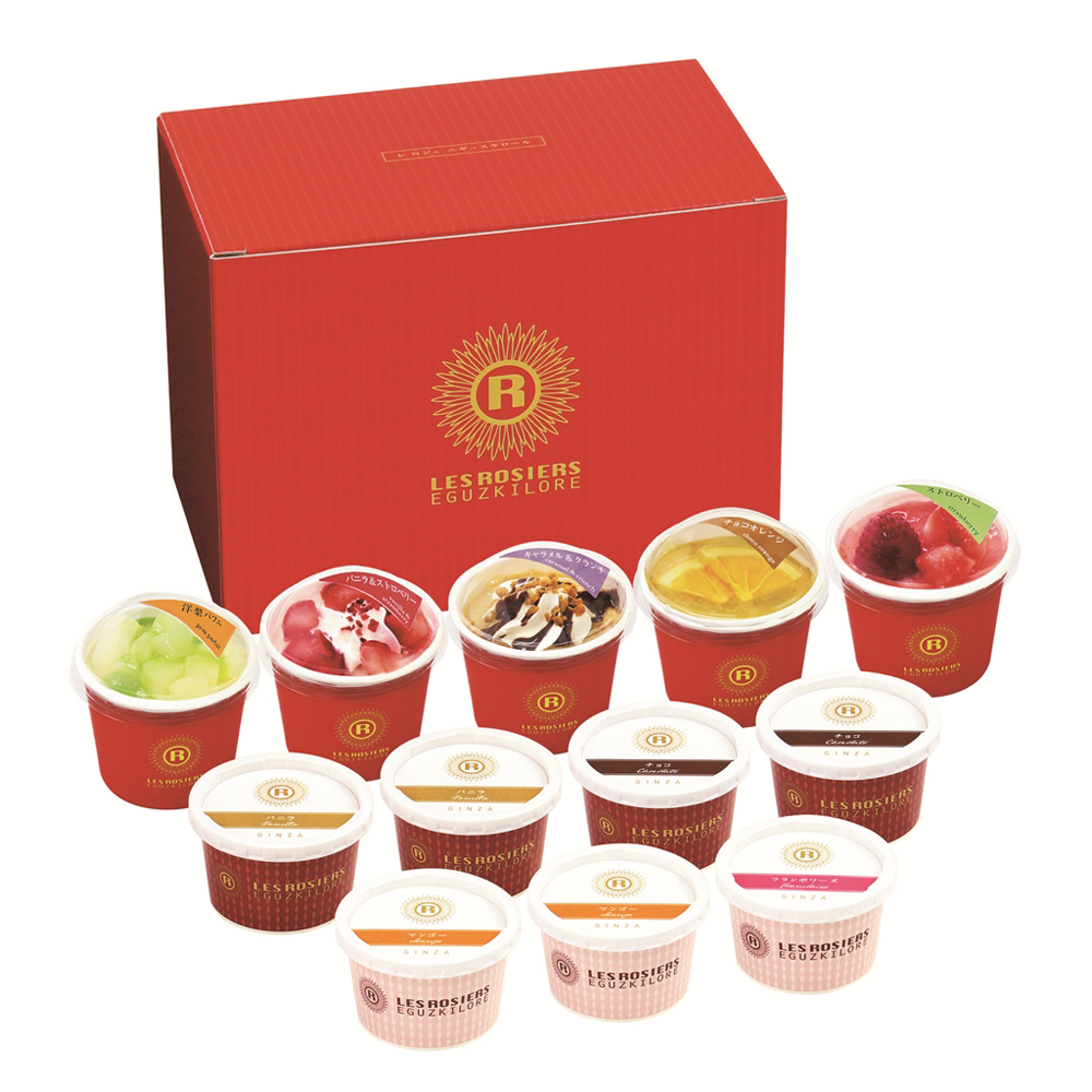 銀座京橋 レ ロジェ エギュスキロール 銀座アイスアソート