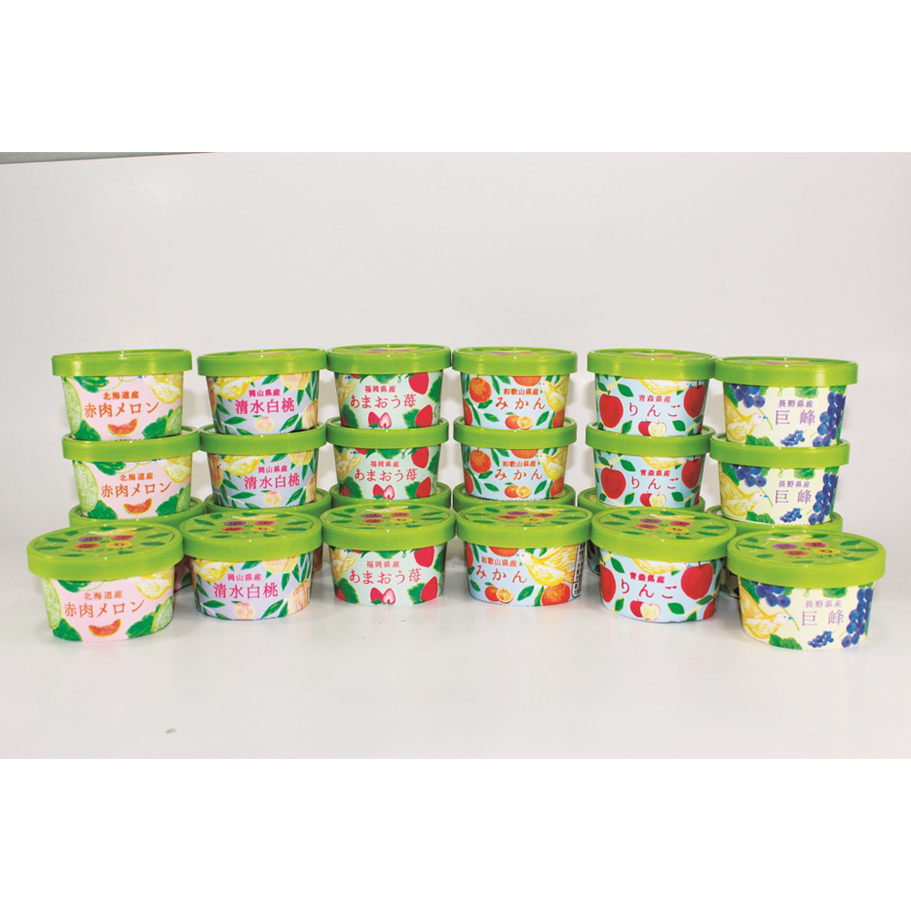 〜果実の便り〜国産フルーツアイスボリュームセット