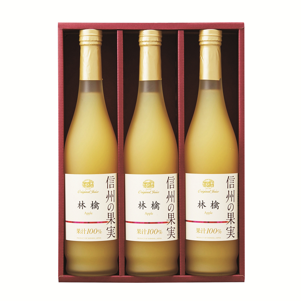 りんご村からのおくりもの 信州の果実 林檎ジュースセット