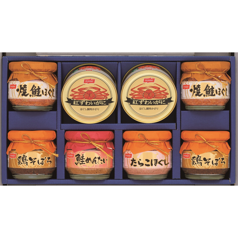 ニッスイ かに缶詰・瓶詰詰合せ