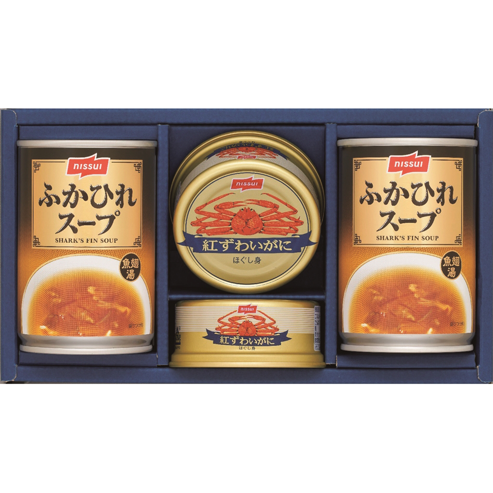 かに缶詰・ふかひれスープ詰合せ