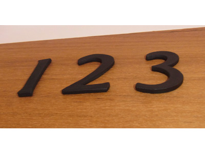 45ミリ数字２