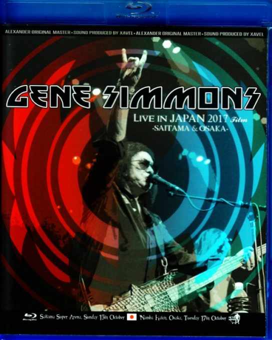 Gene Simmons ジーン・シモンズ/Saitama & Osaka,Japan 1017 Blu-Ray Ver.