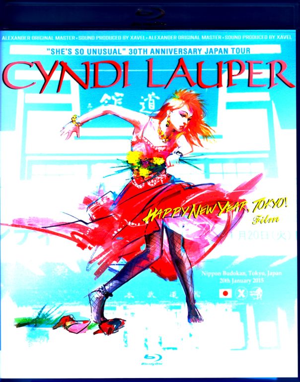 Cyndi Lauper シンディー・ローパー/Tokyo,Japan 2015 Blu-Ray Version
