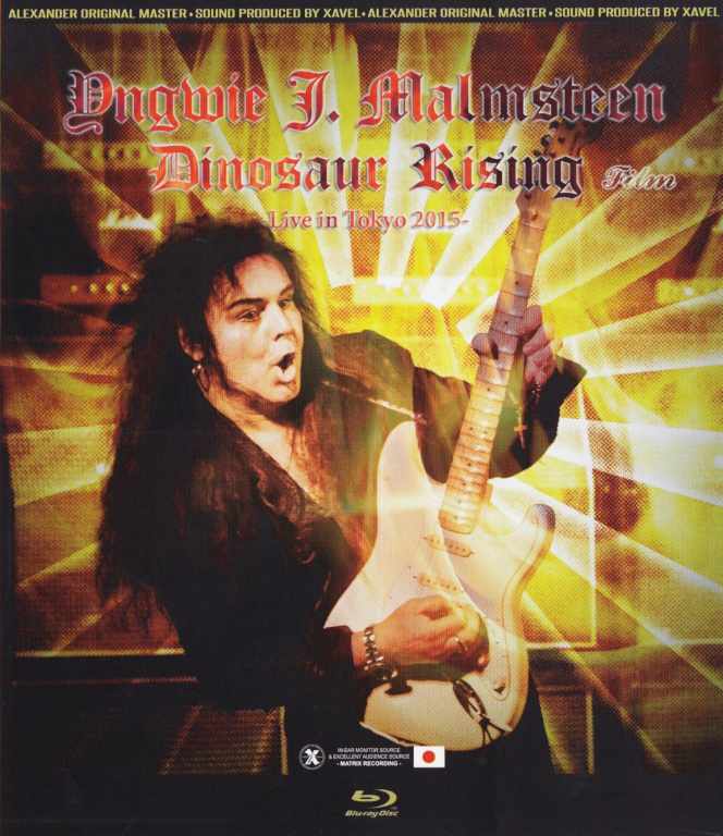 Yngwie J. Malmsteen インヴェイ・マルムスティーン/Tokyo,Japan 2015 Blu-Ray