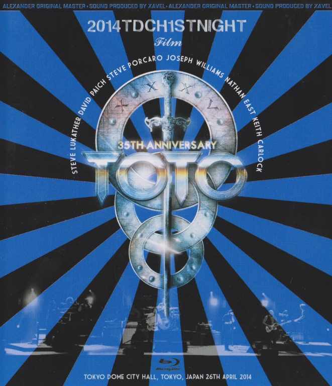 Toto トト/Tokyo,Japan 4.26.2014 Blu-Ray Version