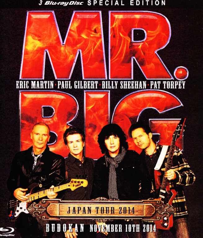 Mr.Big ミスター・ビッグ/Tokyo,Japan .2014 Blu-Ray Version