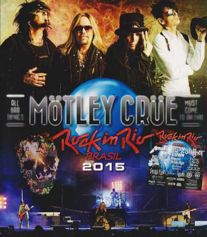 Motley Crue モトリー・クルー/Brazil 2015 & more Blu-Ray Ver.