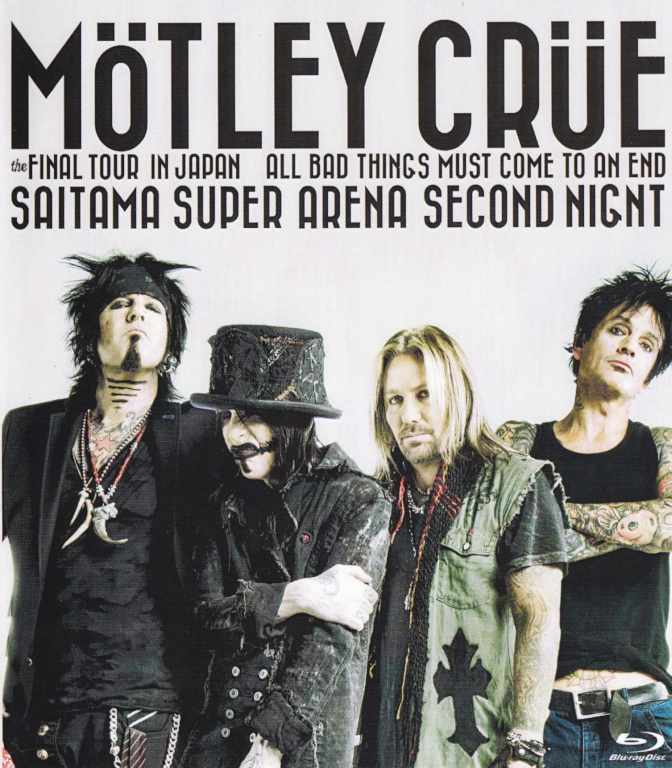 Motley Crue モトリー・クルー/Saitama,Japan 2.15.2015 Blu-Ray Version