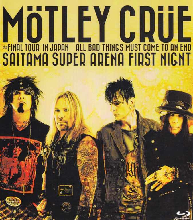 Motley Crue モトリー・クルー/Saitama,Japan 2.14.2015 Blu-Ray Version