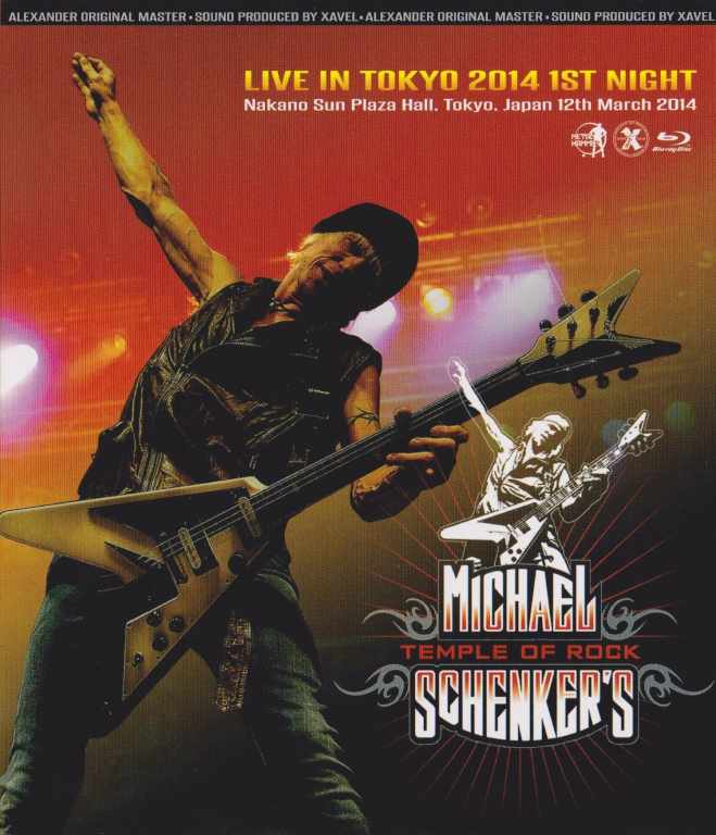 Michael Schenker マイケル・シェンカー/Tokyo,Japan 2014 3.12 Blu-Ray Edit