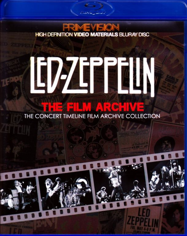 Led Zeppelin レッド・ツェッペリン/Concert Film Archive Collection Blu-Ray