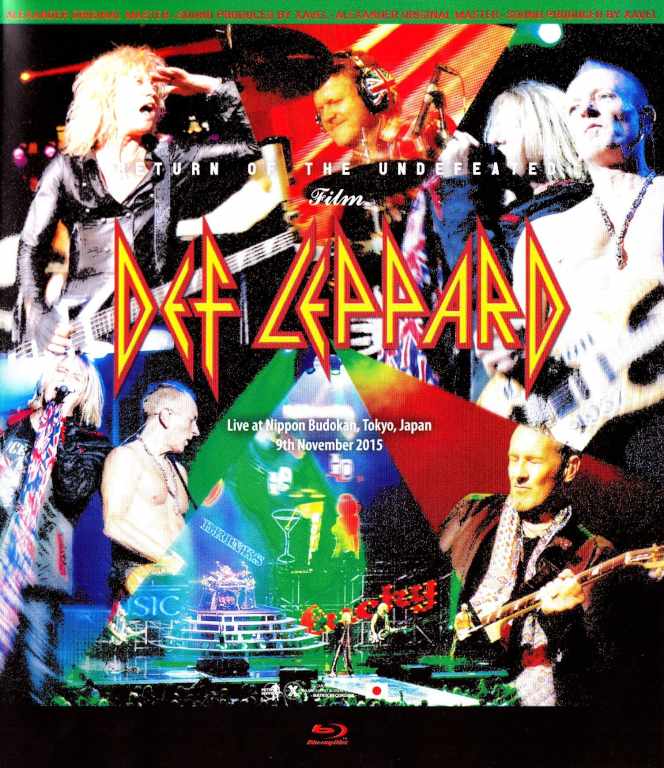 Def Leppard デフ・レパード/Tokyo,Japan 2015 Blu-Ray Version