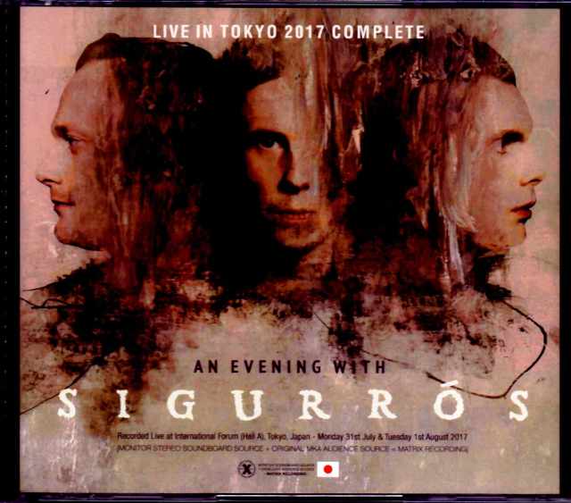Sigur Ros シガー・ロス/Tokyo,Japan 2017 2Days Complete