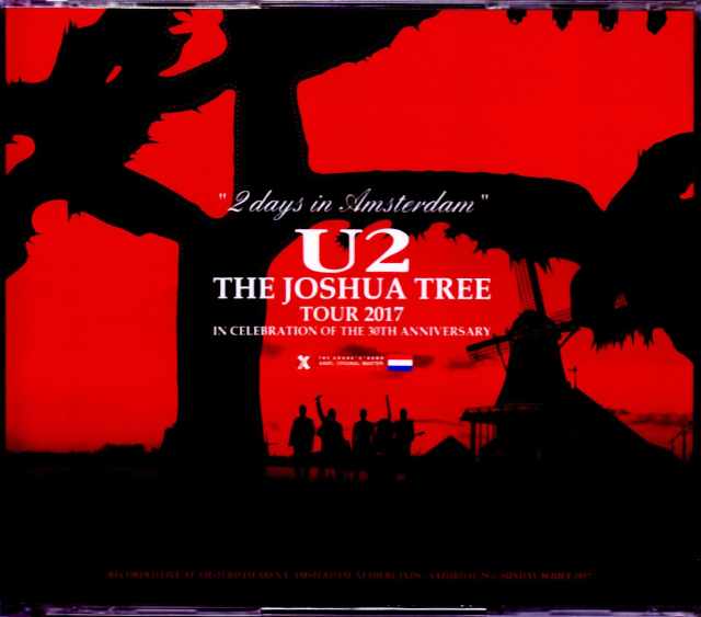 U2 ユーツー/Netherlands 2017 2Days & SC IEM Matrix Ver