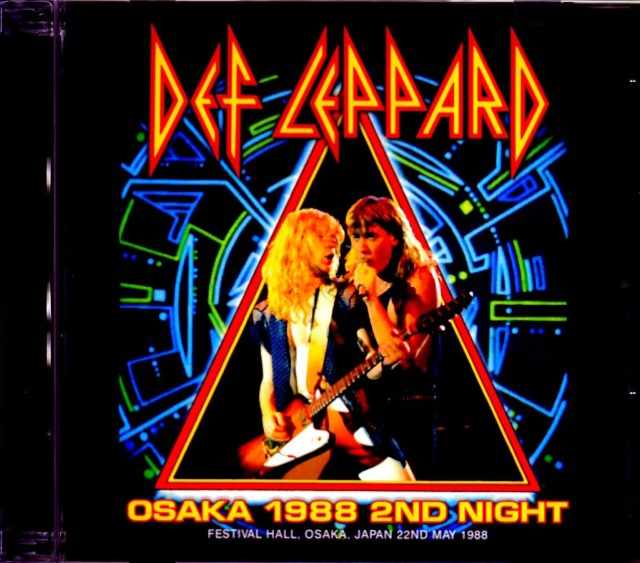 Def Leppard デフ・レパード/Osaka,Japan 5.22.1988