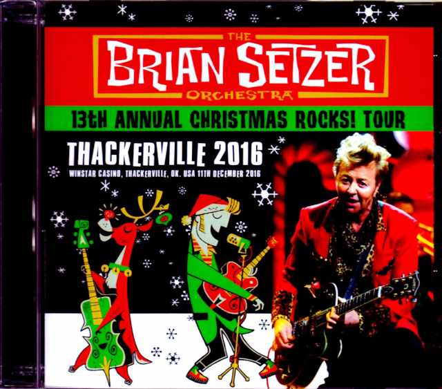 Brian Setzer ブライアン・セッツアー/OK,USA 2016