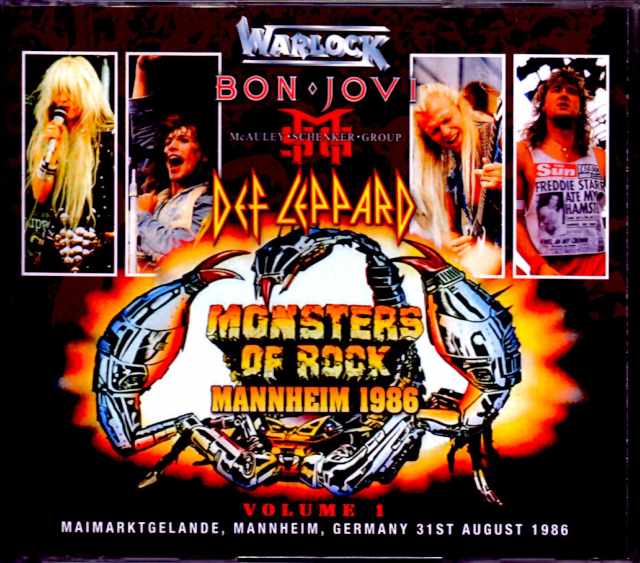Various Artists Def Leppard,Michael Schenker,Bon Jovi,Warlock/Germany 1986