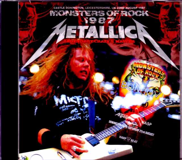 Metallica メタリカ/England,UK 1987
