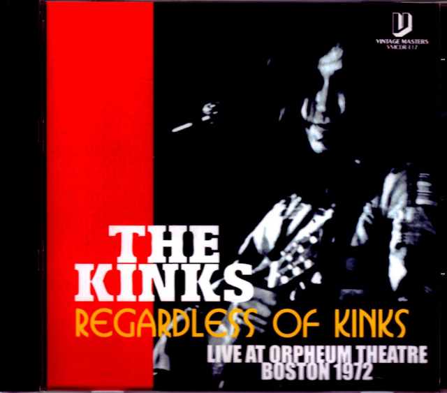 Kinks キンクス/MA,USA 1972
