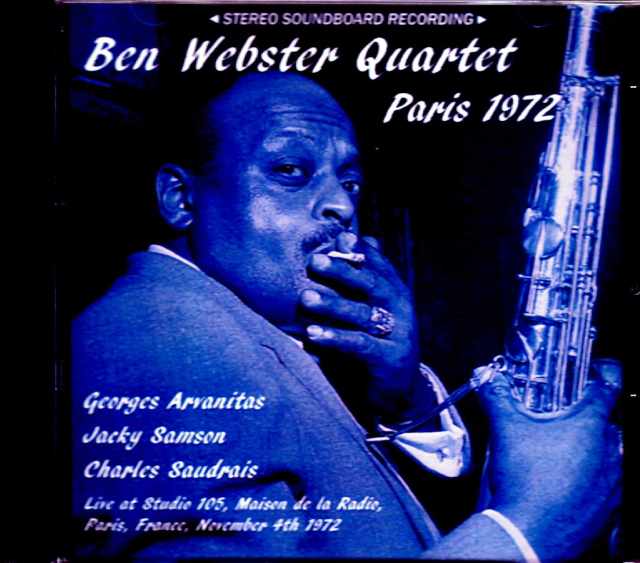 BenWebster Quartet ベン・ウェブスター/France 1972