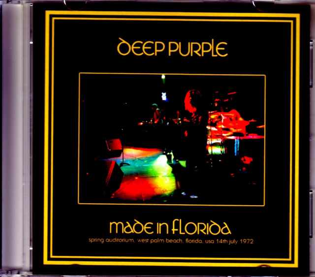 Deep Purple ディープ・パープル/FL,USA 1972